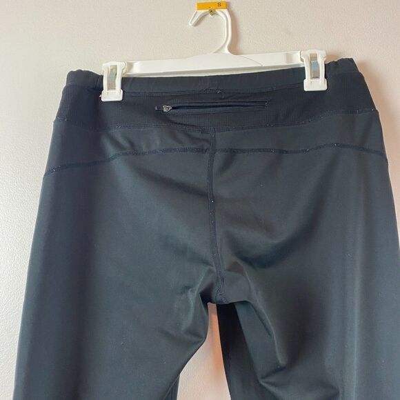 Athleta Womens Medium Run About Yoga Pants Bootcut Black 905874 - Picture 8 of 14